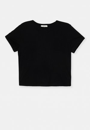 Agolde ADINE SHRUNKEN - T-shirts basic - black