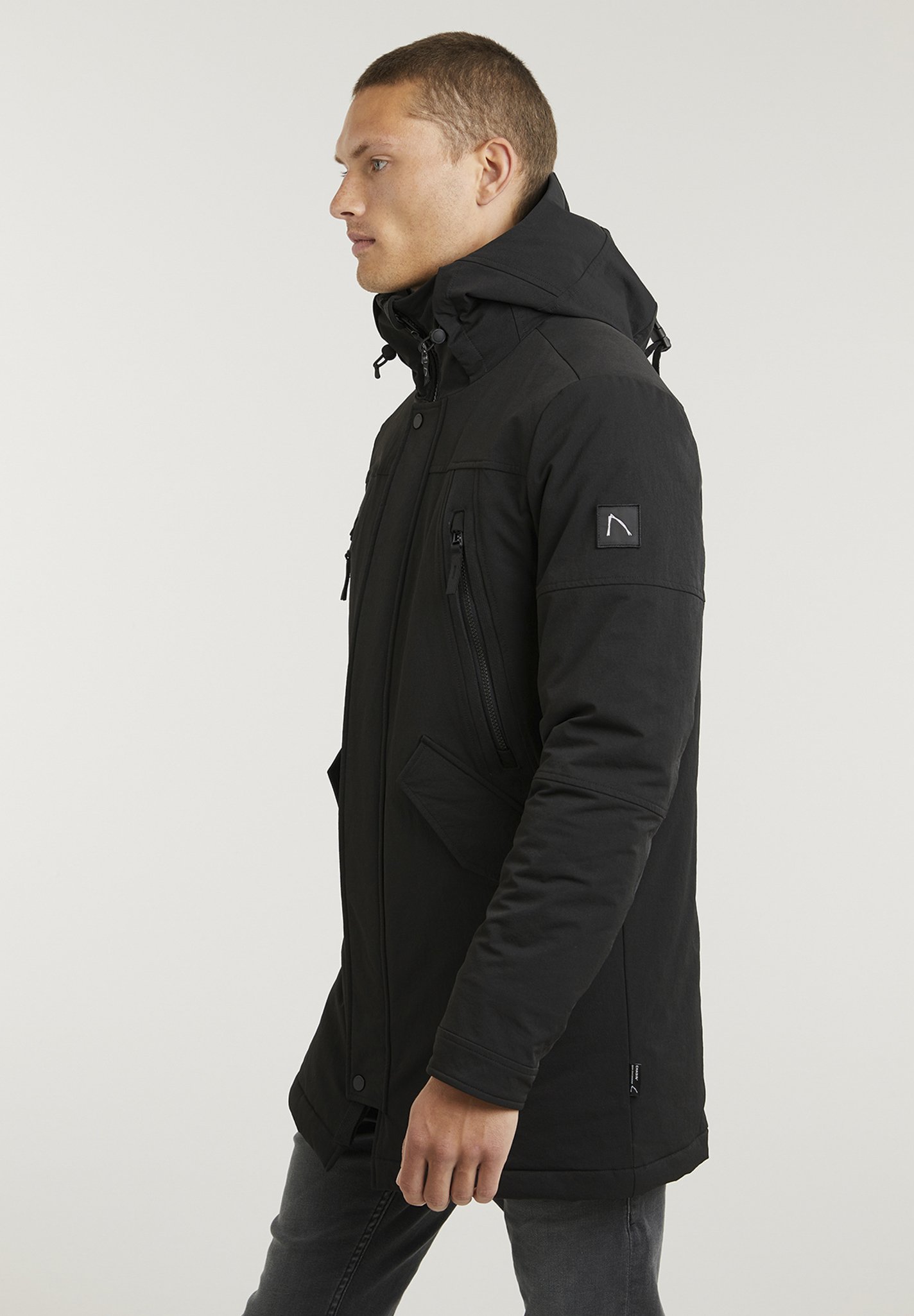 CHASIN' Winterjas - black/zwart - Zalando.be