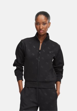 Guess, FELPA - Sweater met rits - nero