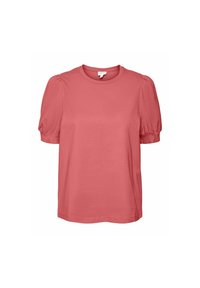2/4 O-NECK  - T-shirts - tea rose