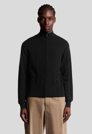 MID  LOGO  - Strickjacke - w putty