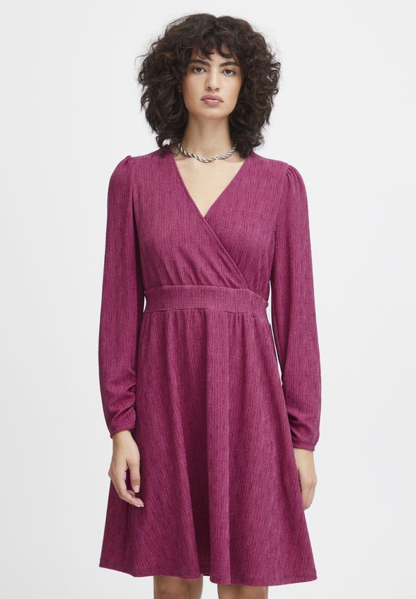 IHNelly - Jersey dress - festival fuchsia