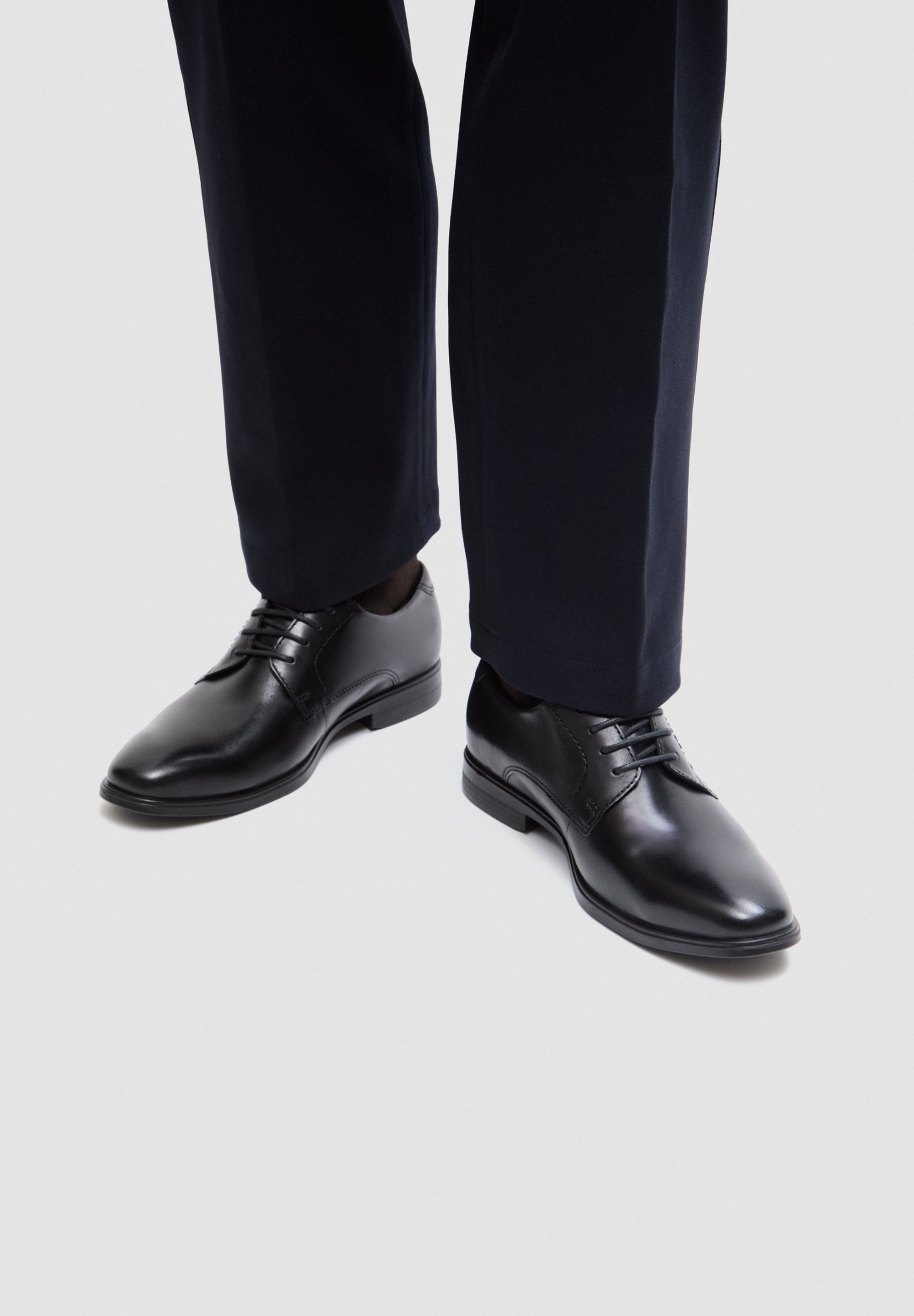 ECCO MELBOURNE - Smart lace-ups - black/magnet santiago/palermo/black -  Zalando