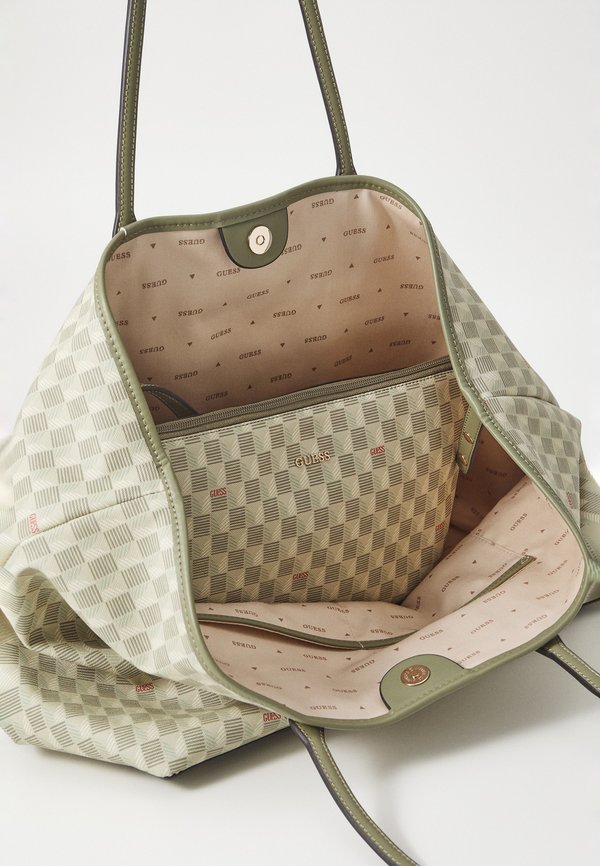 WAVE LARGE SET - Tote bag - sage logo3