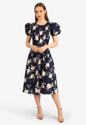 SOMMER - Robe de jour - blau/creme