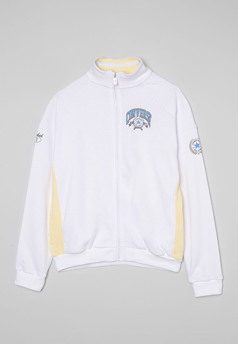 Converse Sweater met rits wit Converse Sweater met rits wit