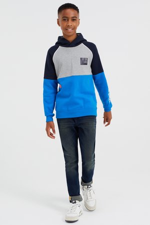 MET COLOURBLOCK - Jersey con capucha - blue