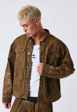 Project X Paris, VESTE HÉRITAGE WESTERN - Giacca leggera - marron