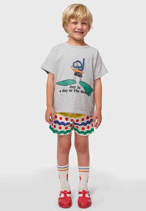 GEOMETRIC UNISEX - Pantalones deportivos - off white