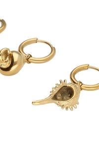 My Jewellery MORE SET OF THREE WITH SHELLS - Boucles d'oreilles - goudkleurig
