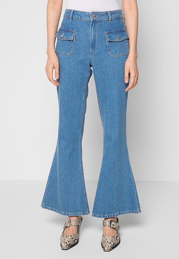 Tomorrow Flared Jeans blauw