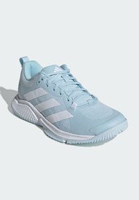 adidas Performance BOUNCE - Treenikenkä - ice blue   cloud white   cloud white