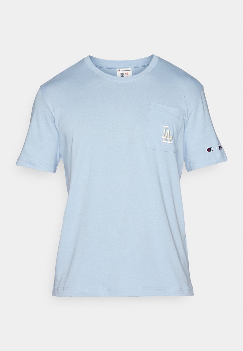 Champion T-shirt print lichtblauw