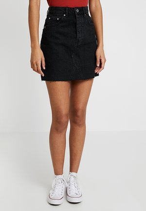 Jeansrock - black