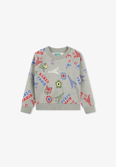 KENZO kids Sweatshirt - gris chine