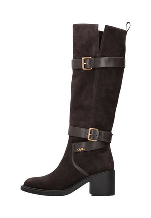 LIU JO, STIVALI - Bottes de cowboy / motard - dark brown