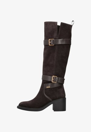 LIU JO, STIVALI - Bottes de cowboy / motard - dark brown