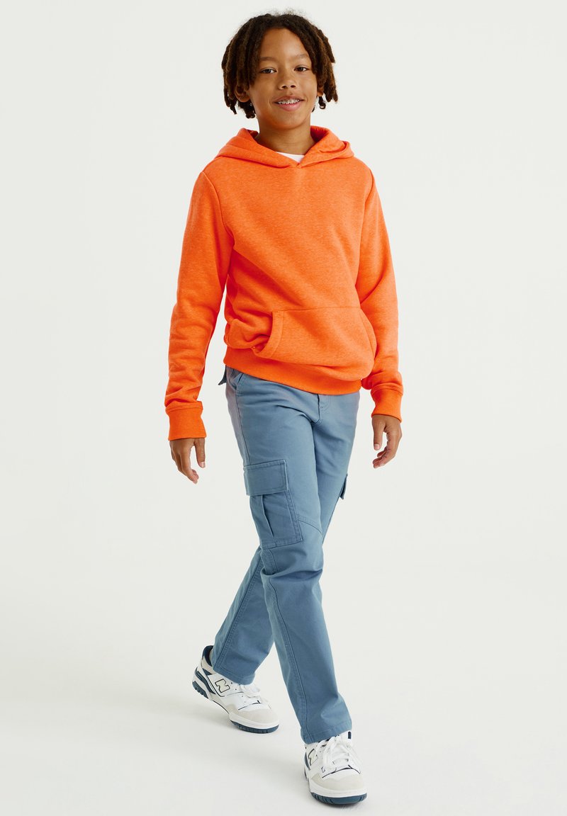 WE Fashion - BLUE RIDGE - Cargobroek - Pantalones cargo - blue, Ampliar