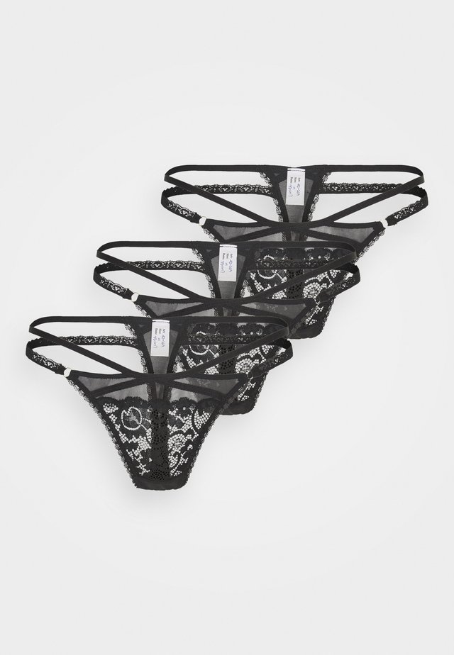 KENDRA 3 PACK - String - caviar