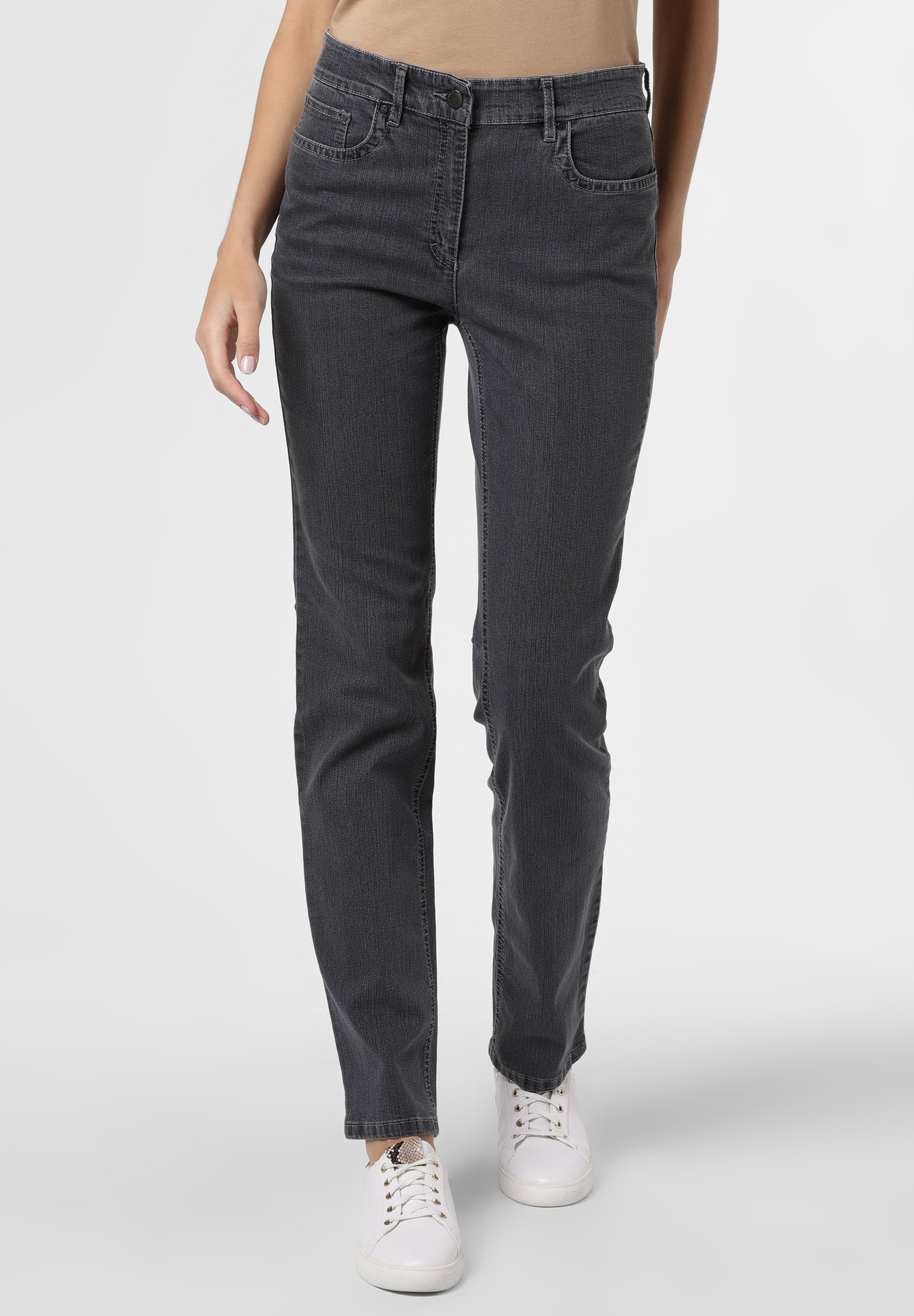 ZERRES Straight leg jeans - grau/grey 