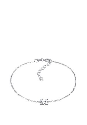 LETTER M - Armband - silberfarben