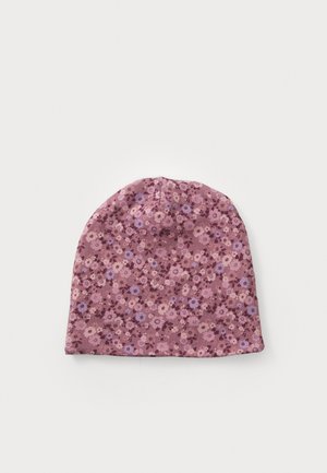BEANIE UNISEX - Muts - dusty lilac flowers