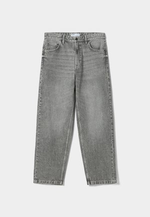 COLOURED-BAGGY  - Jeans straight leg - mottled light grey