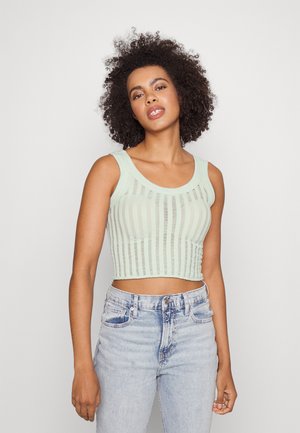 BDG Urban Outfitters BDG LADDER TANK - Débardeur - mint as sample