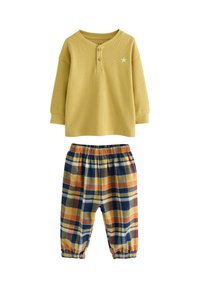 Valimata, teal navy ochre