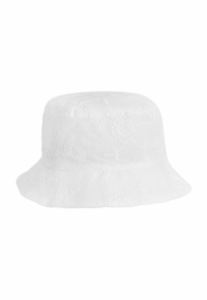 BUCKET REGULAR FIT - Hattu - white broderie