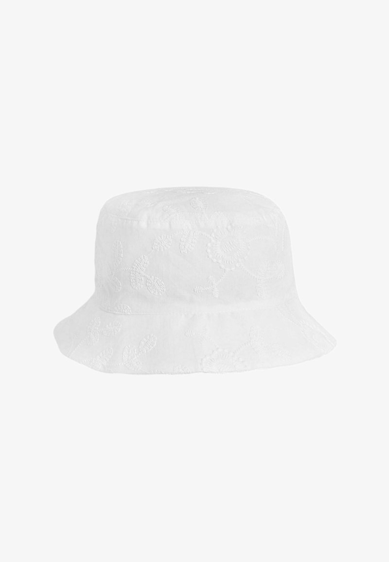 Next BUCKET REGULAR FIT - Cappello - white broderie
