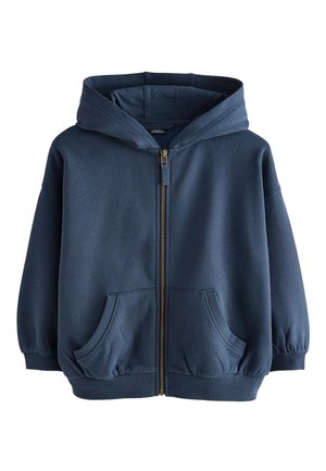 Next, THROUGH  - Felpa con zip - navy