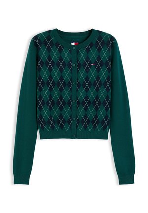Tommy Jeans, Ζακέτα - elegant green