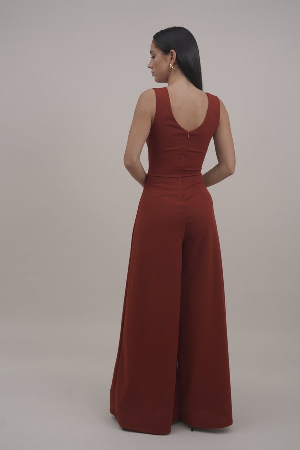 ASH - Jumpsuit - burnt orange3