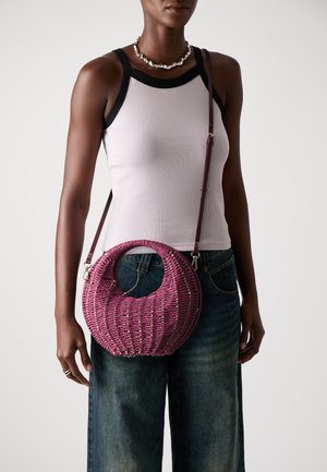 CROSSBODY BAG SUMMER BREAK - Geantă de mână - dark pink
