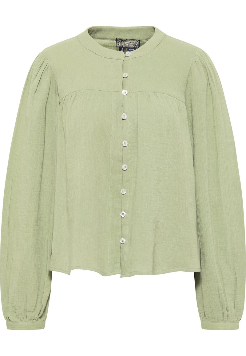 dreimaster Blouse mintgroen