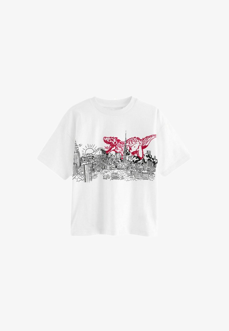 Next SHORT SLEEVE GRAPHIC STANDARD - Apdrukāts T-krekls - white