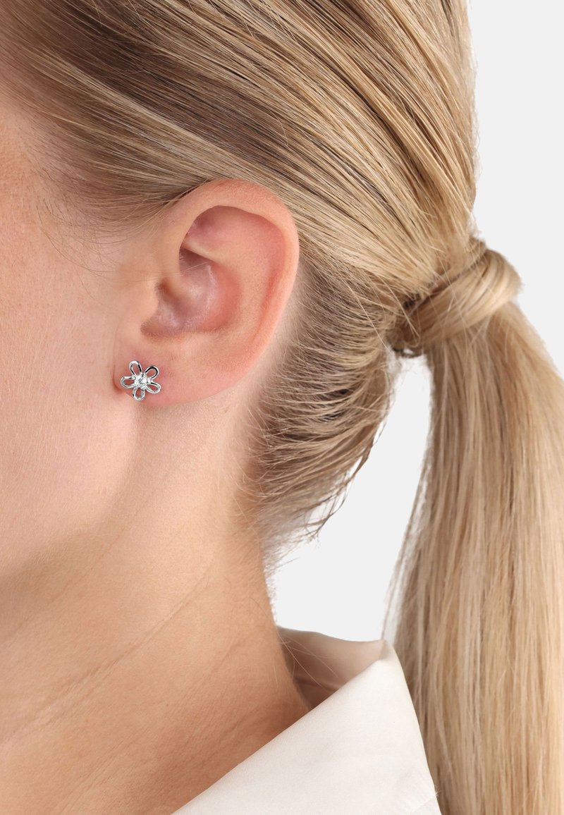 amor FLOWER - Örhänge - silberfarben