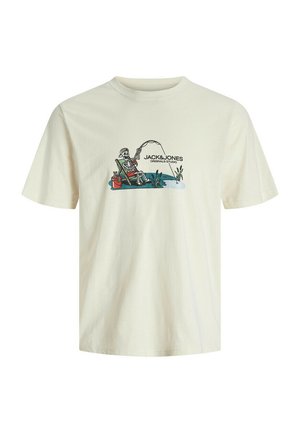 T-shirt imprimé - écru