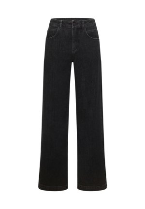 LANIUS, Wide Leg - black denim