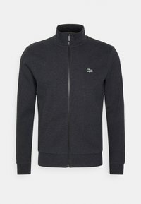 Lacoste Tröja med dragkedja - dark grey