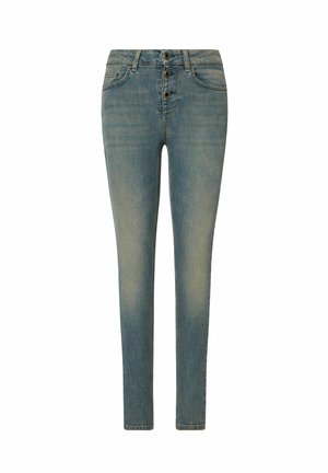LIU JO, LIU JO SKINNY JEANS WITH CRAFTED BUTTONS - Jeans Skinny Fit - blue
