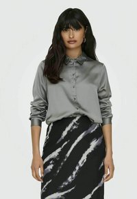 JDY JDYFIFI SHIRT - Bluza s gumbima - granite grey
