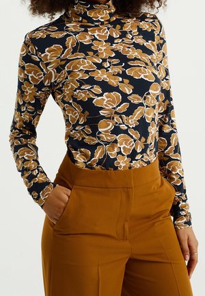 Langærmet T-shirt - dark blue