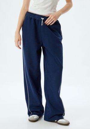 Koton WIDE LEG - Træningsbukser - dark blue