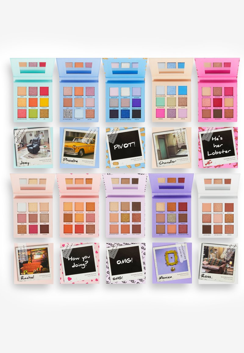 Makeup Revolution REVOLUTION X FRIENDS EYESHADOW PALETTE VAULT - Make-upset