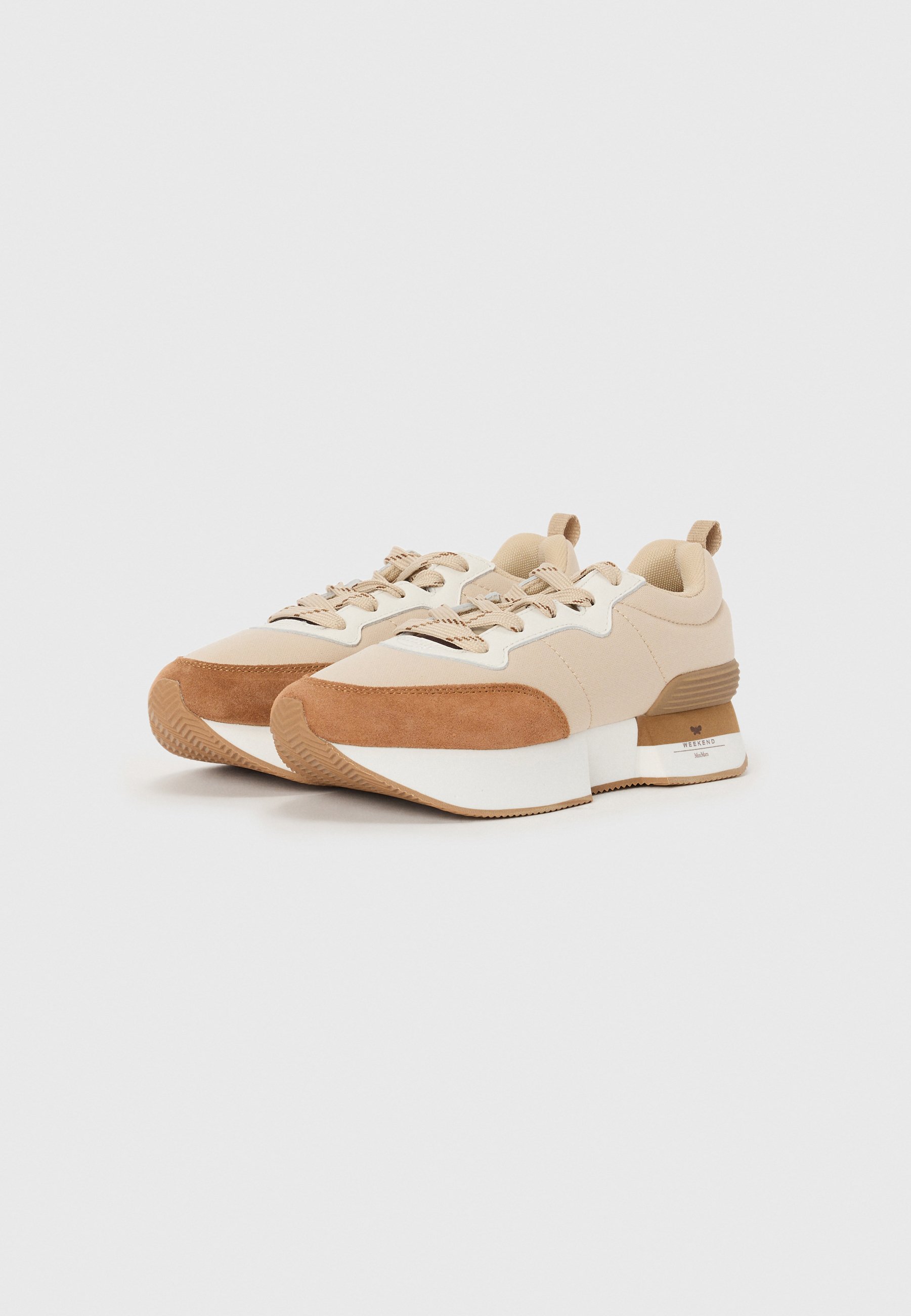 Weekend Max Mara ZAMBRA - Sneakers low - bianco avorio/alb natural