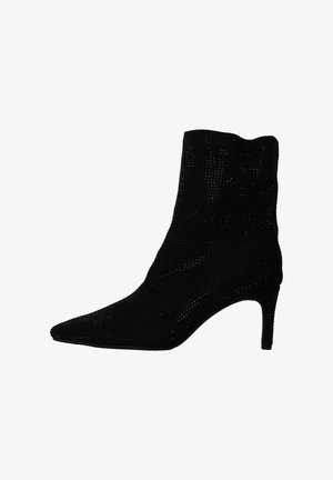 Super Mode, BOTTINES À ZIP SUPER MODE BESTELLE - Bottines - noir