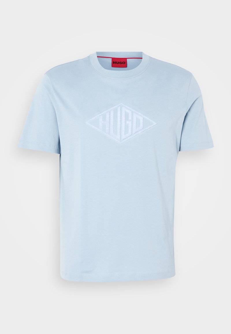 HUGO T-shirt print blauw