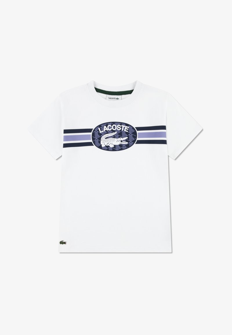 Lacoste LOGO TEE - Print T-shirt - blanc